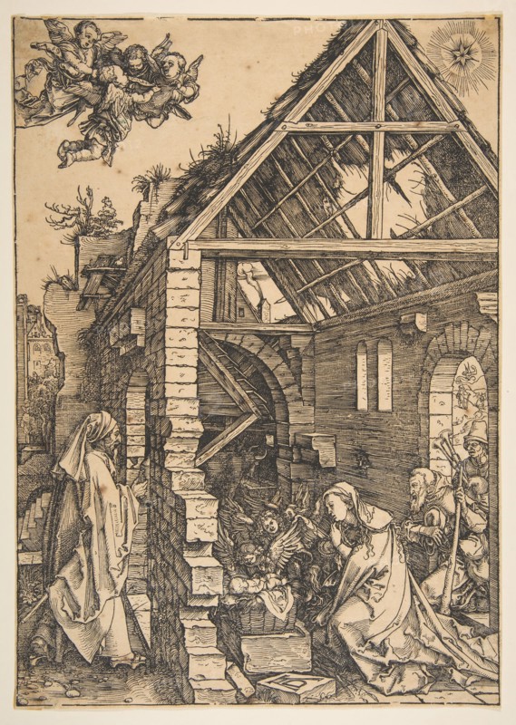 The Nativity, from The Life of the Virgin, 1502-3. Creator: Albrecht Durer.