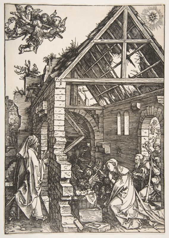 The Nativity, from The Life of the Virgin, 1502-3. Creator: Albrecht Durer.