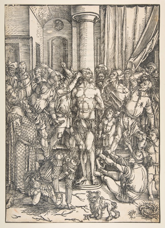 The Scourging of Christ.n.d. Creator: Albrecht Durer.