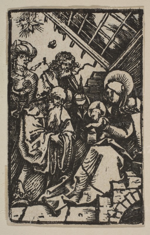 The Adoration of the Kings.n.d. Creator: Albrecht Durer.