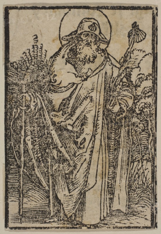 Saint James Major.n.d. Creator: Albrecht Durer.