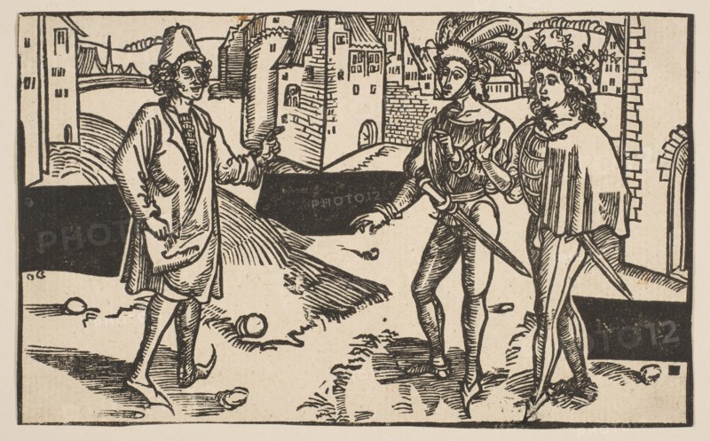 Andria, from The Comedie of Terence, 19th century reprint.n.d. Creator: Albrecht Durer.