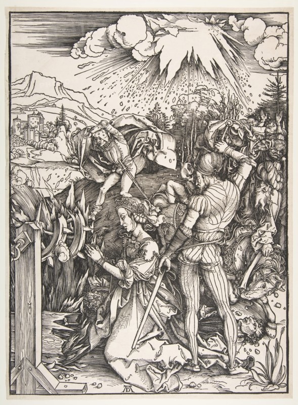 The Martyrdom of Saint Catherine of Alexandria.n.d. Creator: Albrecht Durer.