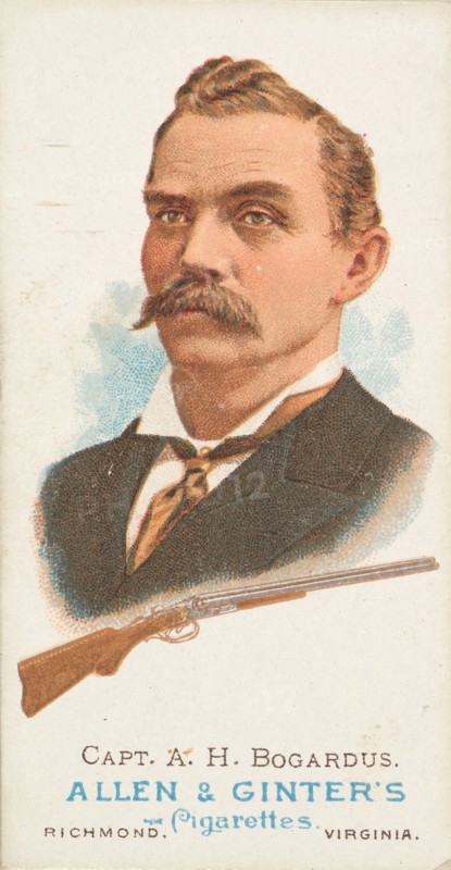 Captain Adam Henry Bogardus, Rifle Shooter, from World's Champions, Series 1