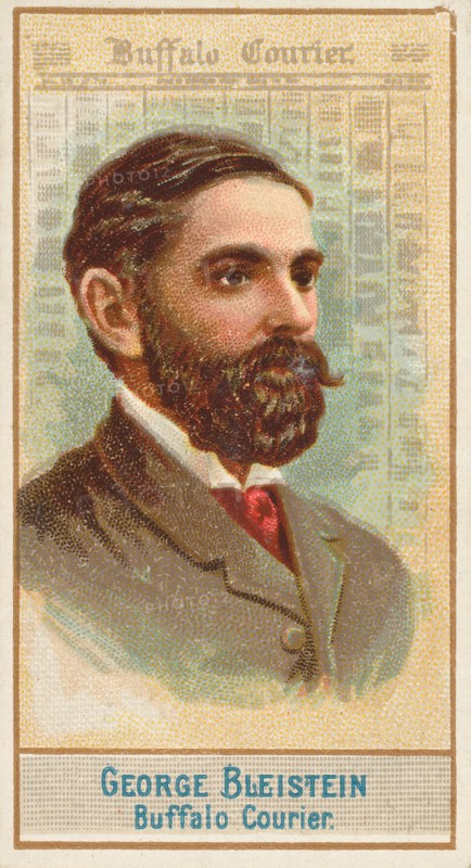 George Bleistein, Buffalo Courier, from the American Editors series