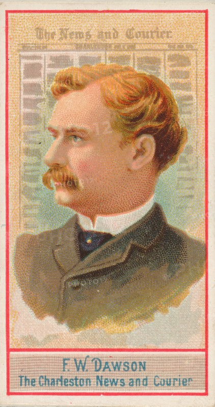 F.W. Dawson, The Charleston News and Courier, from the American Editors series