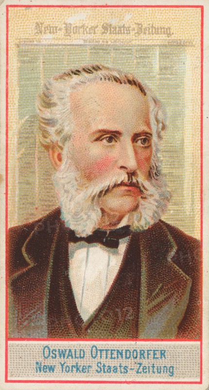 Oswald Ottendorfer, New Yorker Staats-Zeitung, from the American Editors series