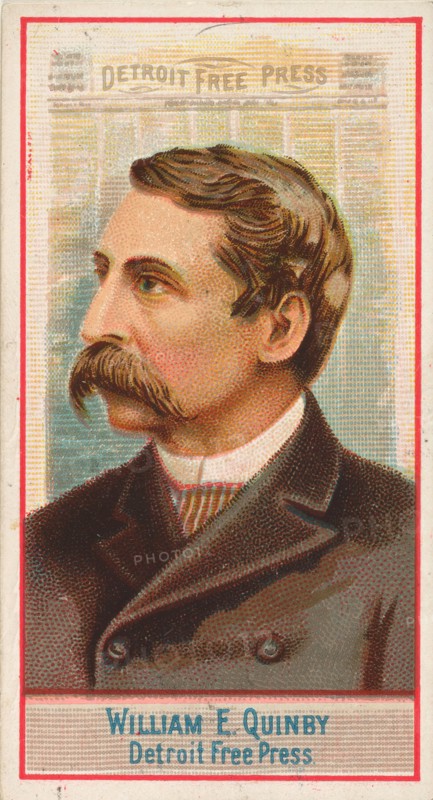 William E. Quinby, Detroit Free Press, from the American Editors series
