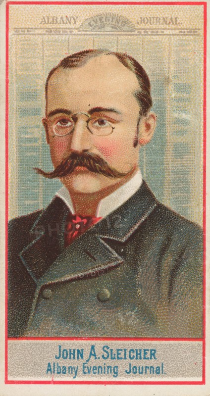 John A. Sleicher, Albany Evening Journal, from the American Editors series