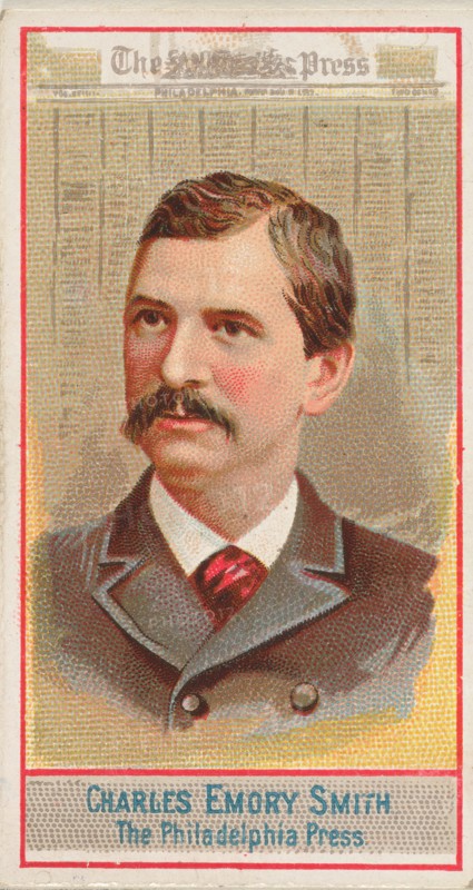 Charles Emory Smith, The Philadelphia Press, from the American Editors series