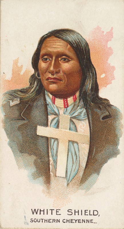 White Shield, Southern Cheyenne, from the American Indian Chiefs series