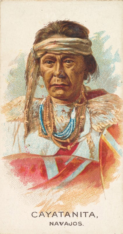 Cayatanita, Navajos, from the American Indian Chiefs series