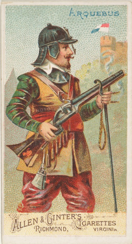 Arquebus, from the Arms of All Nations series