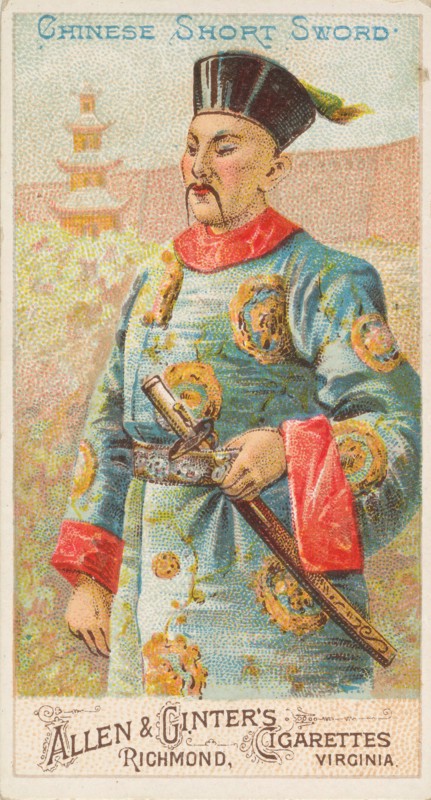 Chinese Short Sword, from the Arms of All Nations series