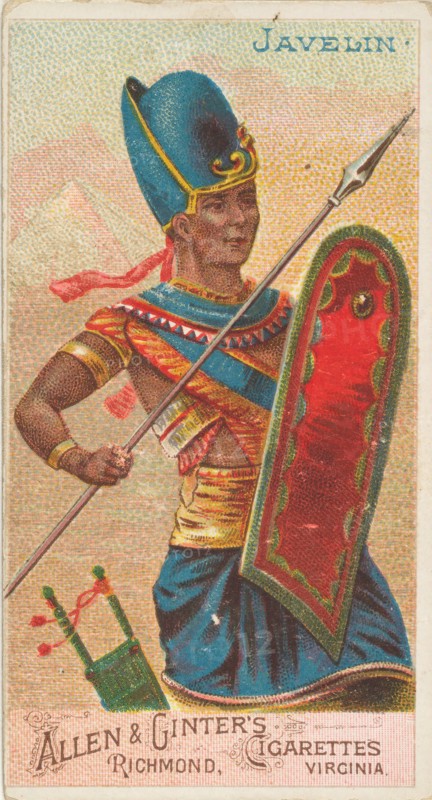 Javelin, from the Arms of All Nations series