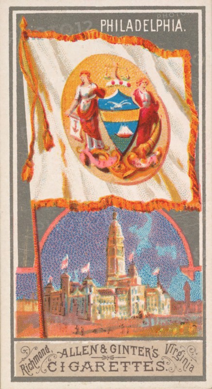 Philadelphia, from the City Flags series