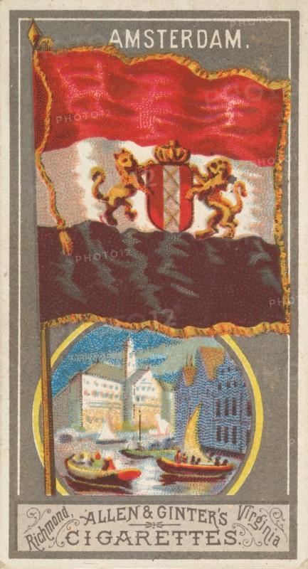 Amsterdam, from the City Flags series