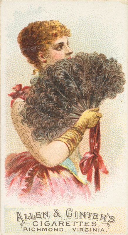 Plate 6, from the Fans of the Period series