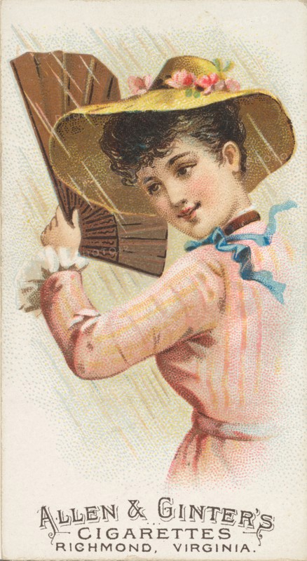 Plate 13, from the Fans of the Period series