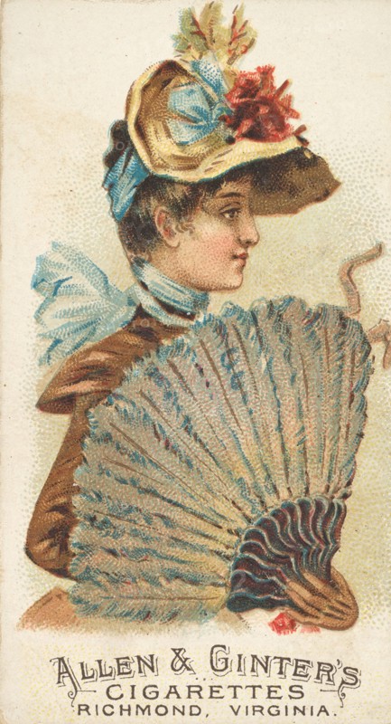 Plate 21, from the Fans of the Period series