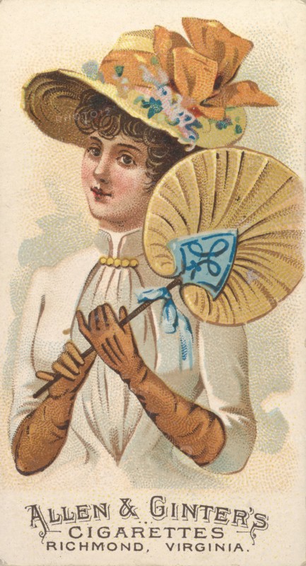 Plate 34, from the Fans of the Period series