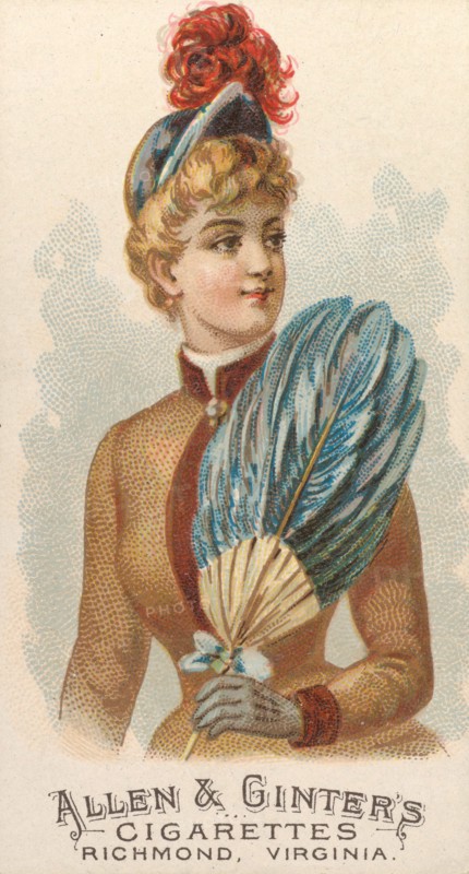 Plate 47, from the Fans of the Period series