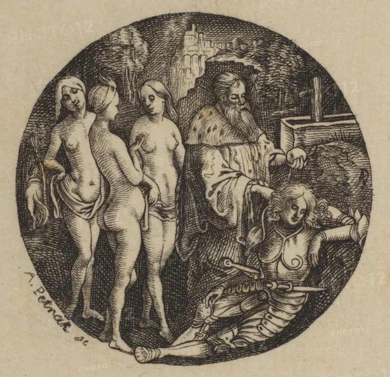 Judgment of Paris, 19th century. Creator: Alois Petrak.