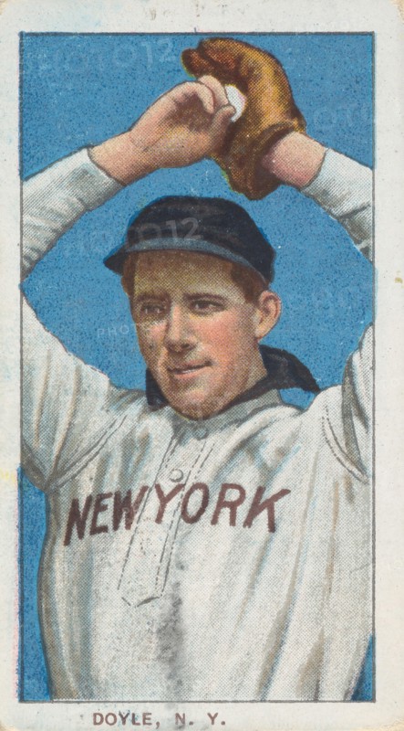 Doyle, New York, American League, from the White Border series