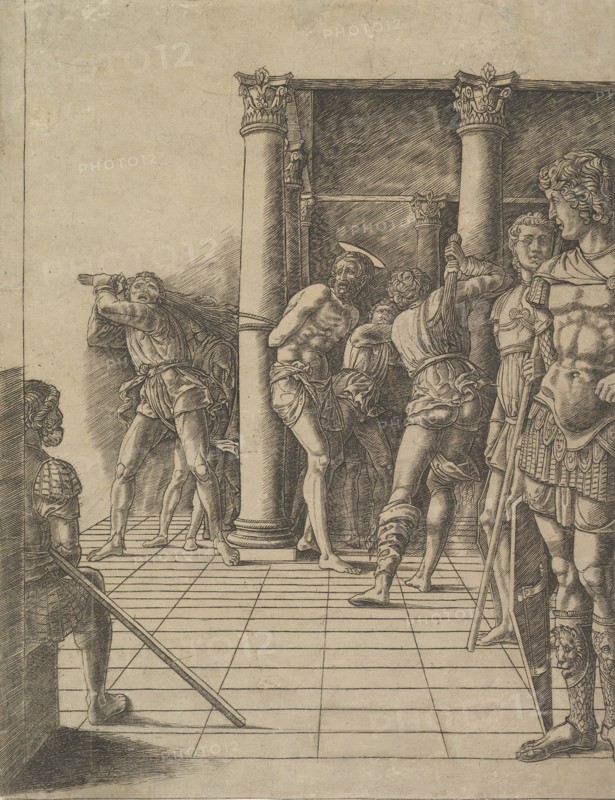 The Flagellation, with the Pavement, ca. 1475-80. Creator: Unknown.