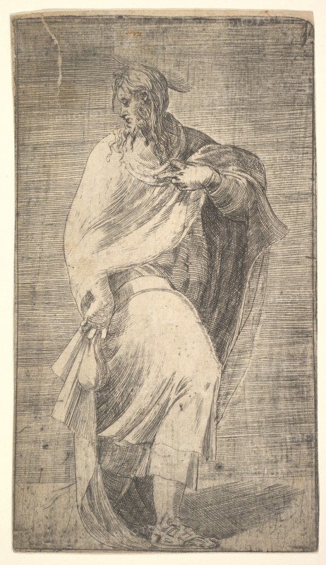 Saint Matthew, from 'Christ and the Apostles', ca. 1548-50. Creator: Andrea Schiavone.