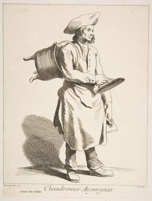 Coppersmith from Auvergne, 1737. Creator: Caylus, Anne-Claude-Philippe de.