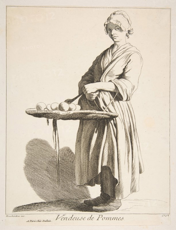 Apple Seller, 1746. Creator: Caylus, Anne-Claude-Philippe de.