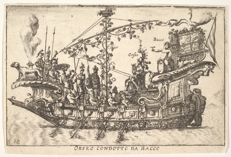 Plate 18: Orpheus led by Bacchus