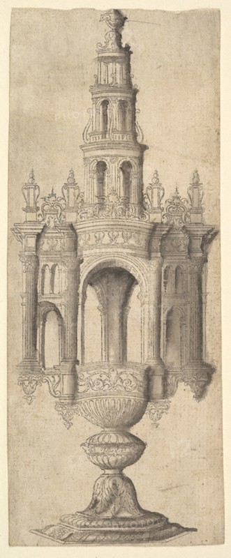 An Architectural Monstrance, ca. 1530-40. Creator: Unknown.