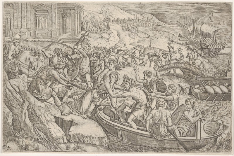 Abduction of Helen. Creator: Unknown.