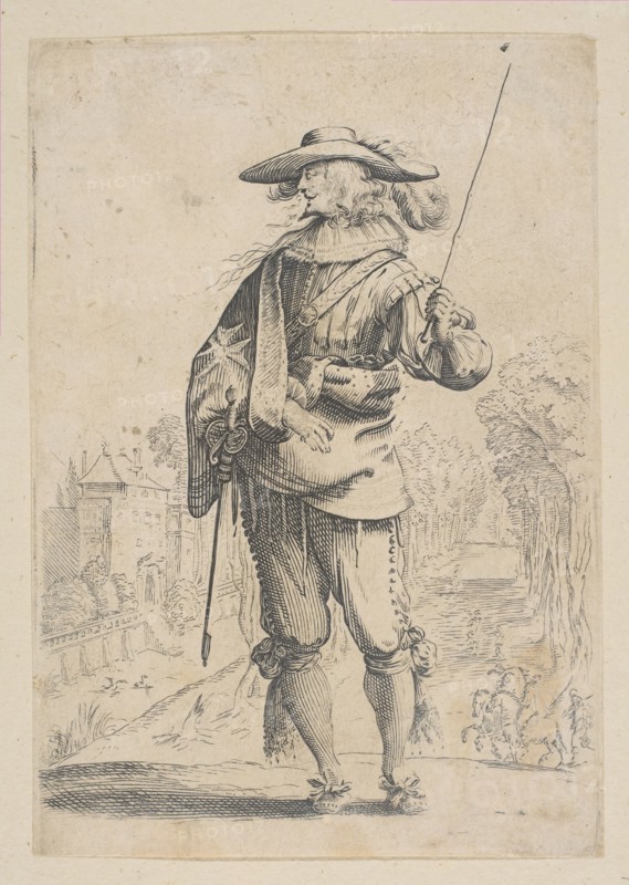 A Man Holding a Crop, 1629. Creator: Unknown.