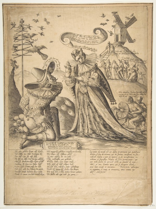 Allegory on Vanity. Creator: Unknown.