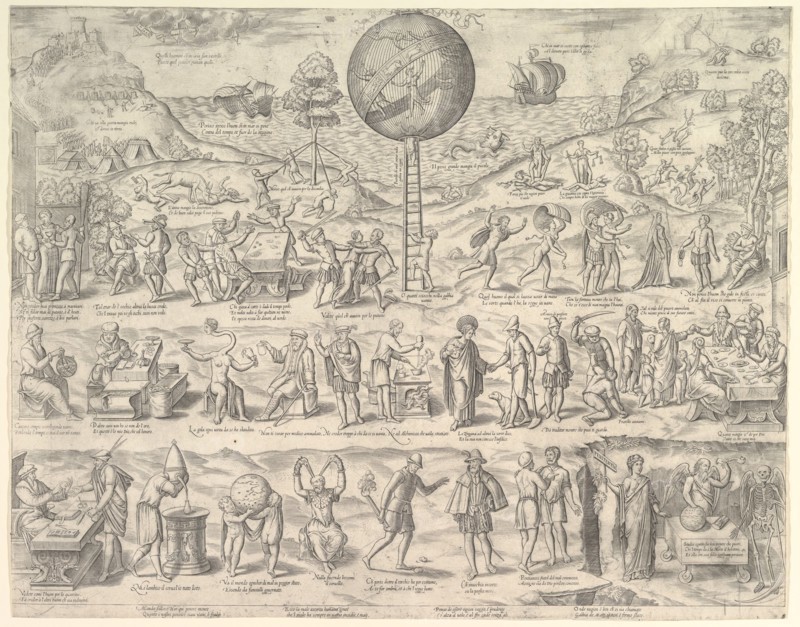 The World, Cage of Fools, 16th century. Creator: Unknown.