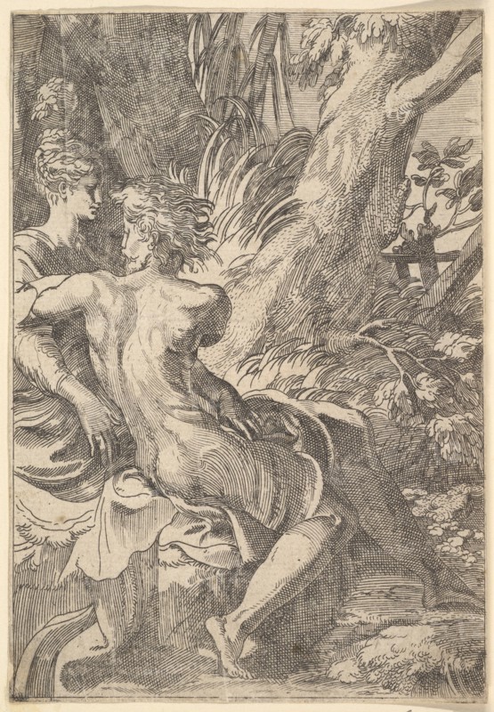 The Lovers, 16th-17th century. Creator: Unknown.