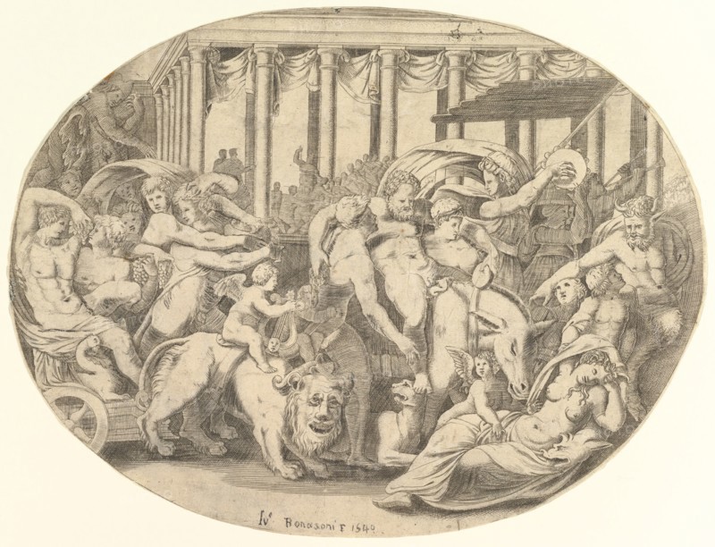 The Triumph of Bacchus, 16th century. Creator: Unknown.