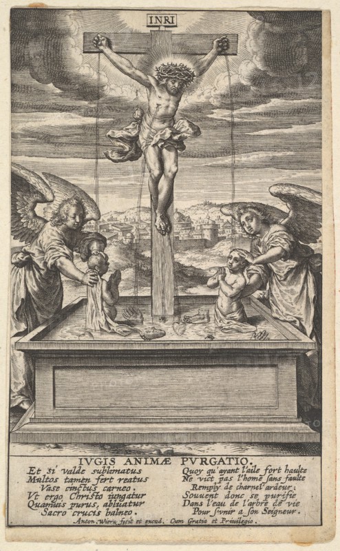 The Fountain of Life, before 1604. Creator: Antonius Wierix.