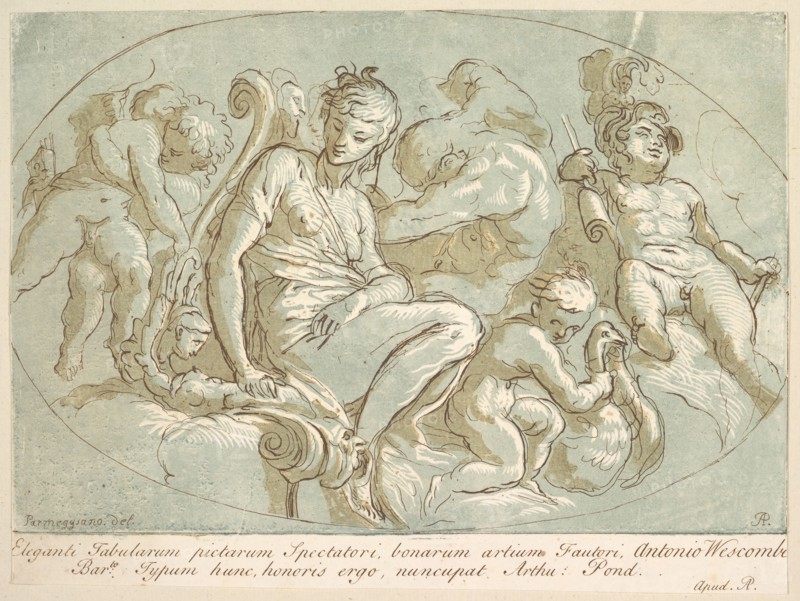Venus Surrounded by Putti, ca. 1735. Creator: Arthur Pond.