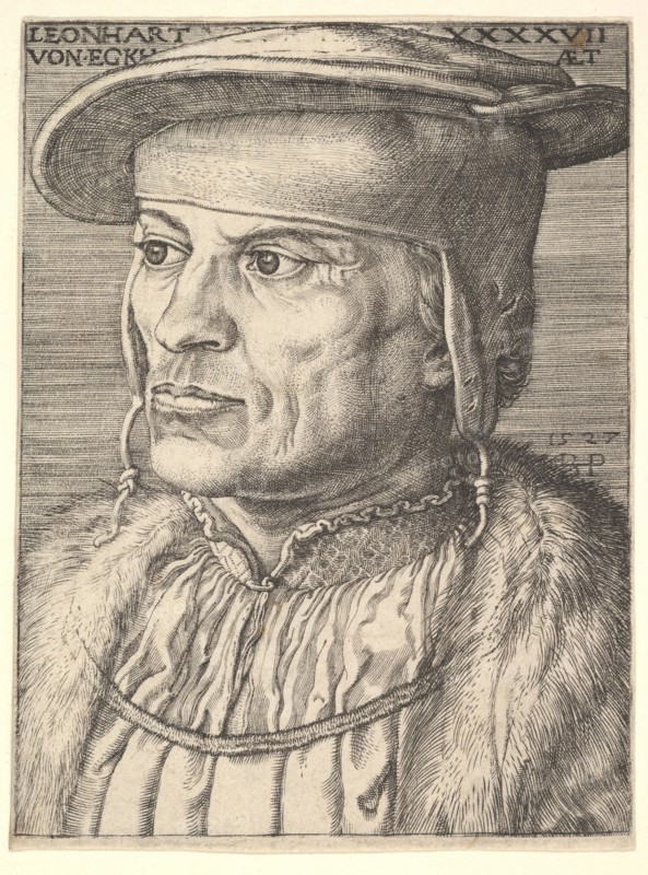 Leonard von Eckh, 1527. Creator: Barthel Beham.