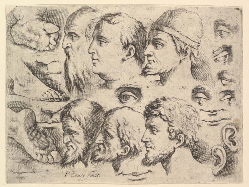 Six Heads, Three Feet, Two Ears, Six Eyes, Four Lips. Creator: Unknown.