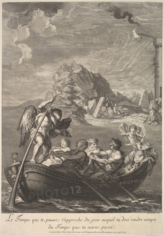 Allegory of Time, 1690-1733. Creator: Bernard Picart.