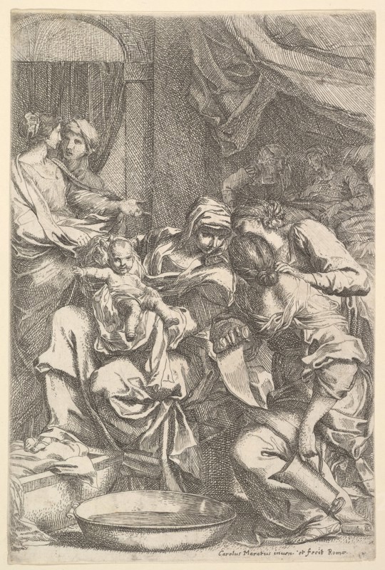 The Birth of the Virgin. Creator: Carlo Maratti.