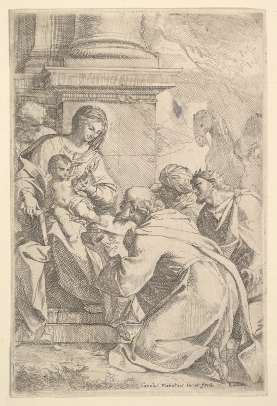 The Adoration of the Magi. Creator: Carlo Maratti.