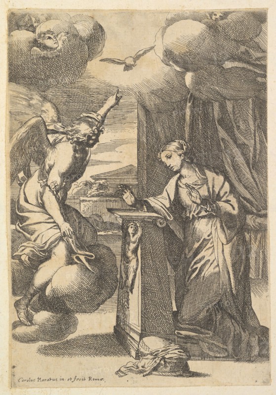 The Annunciation. Creator: Carlo Maratti.