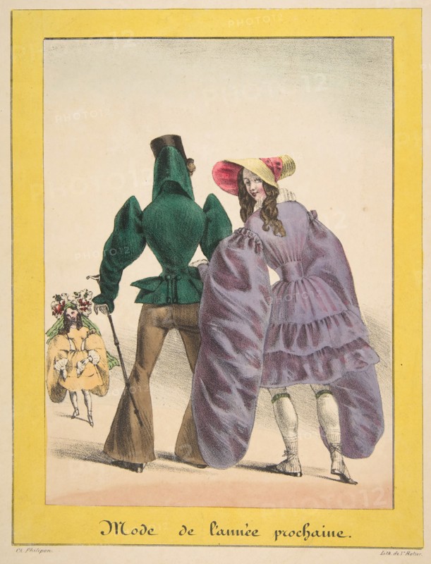 Mode de l'année prochaine, ca. 1830. Creator: V Ratier.