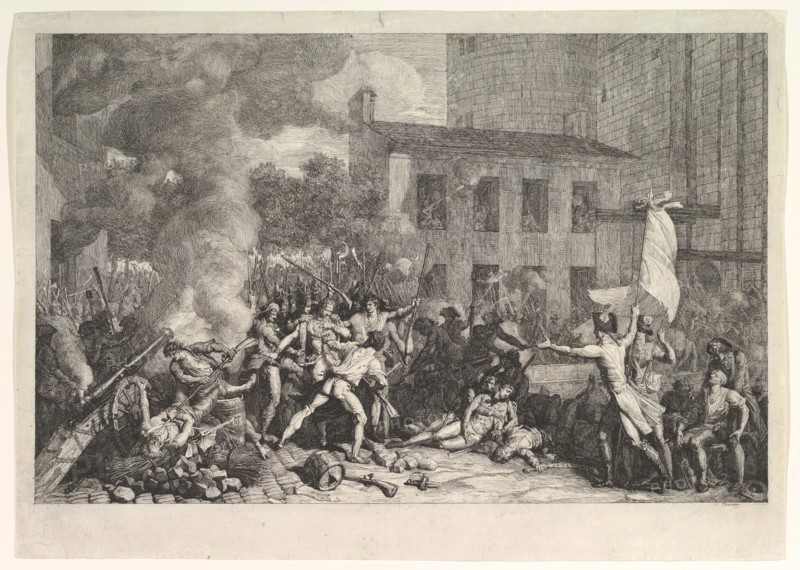 The Storming of the Bastille on 14 July 1789